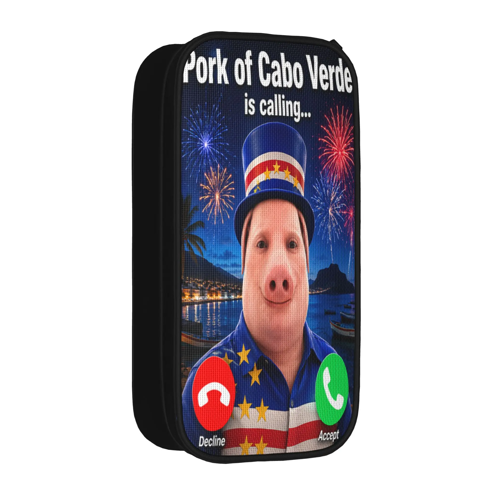 estojo-de-lapis-john-pork-cape-cabo-verde-brainrot-meme-bandeira-verdeana-estojo-escolar-para-meninas-e-meninos-moda-universitaria