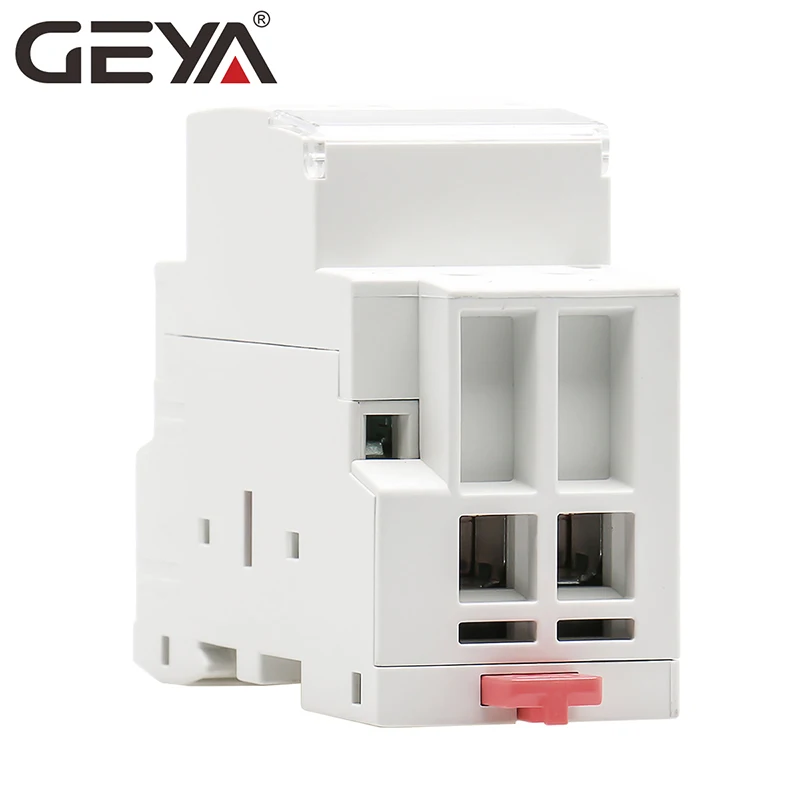 GEYA Modulare Schütz 2P 40A 63A 2NO oder 2NC DIN Schiene Montage AC220V 230V Automatische