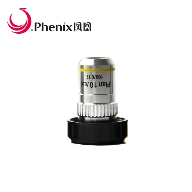 Phenix 4X/10X/40X/100X Plan de longue distance de travail Objectif à zoom achromatique pour microscopes