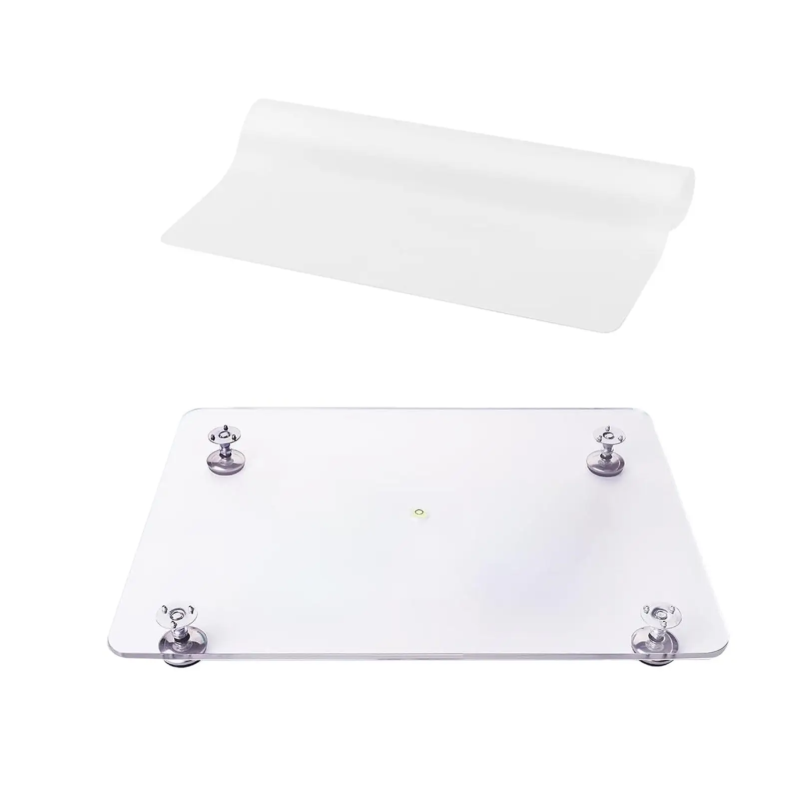 Resin Leveling Board Art Projects Resin Supplies Acrylic with Silicone Mat