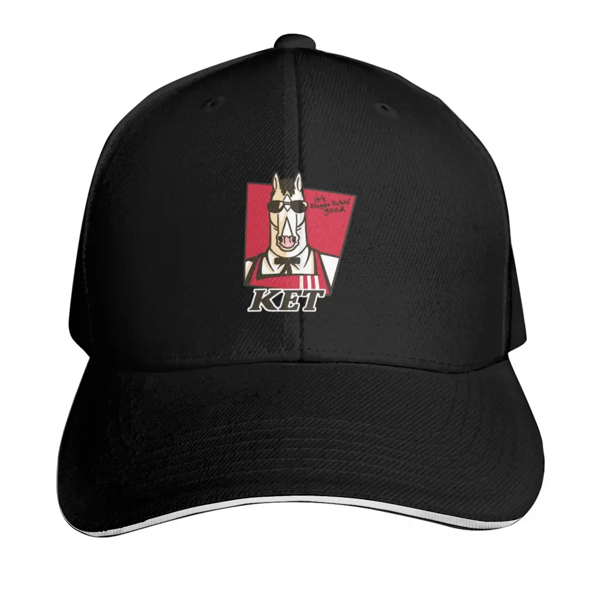 Finger lickin good_quot_ Special K Baseball Cap Curved Brim Classic Fit Low Profile Unstructured Unisex for Men Women