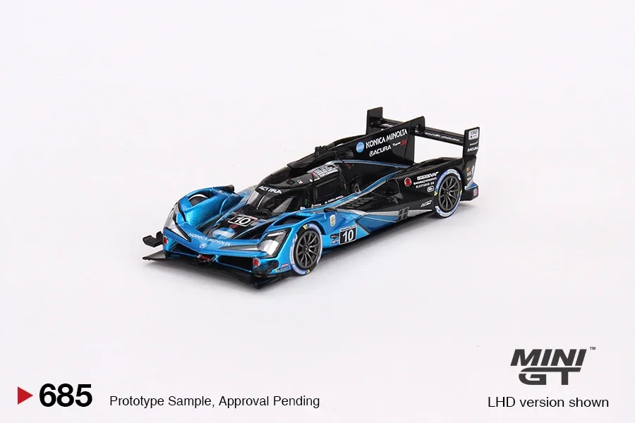 MINIGT 1/64 BMW M Team RLL Cadillac Racing 2023 IMSA Acura ARX-06 GTP Samochód Alloy Toys Pojazd silnikowy Diecast Metal Model