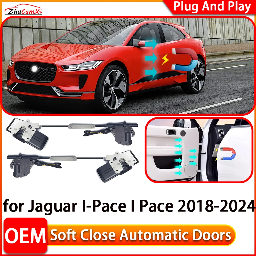 

ZhuCamX for Jaguar I-Pace I Pace 2018-2024 Automatic Electric Soft Close Door Closer Power Closing Door Comfort Closing System