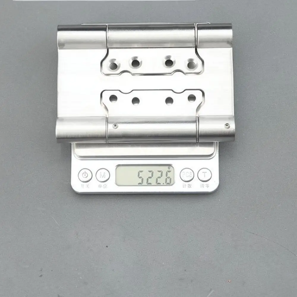 Stainless Steel Double Way Spring Hinge Auto Close Pivot For Swinging Interior Doors Adjustable Speed Hardware Accessory