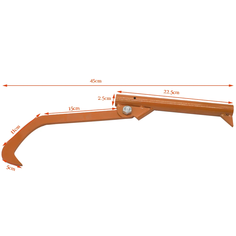 ローラー伐採レバー ガーデン裏庭リフター ログピービー 防錆 カントフックツール フック ホームガーデンハンドツール 木材切断用