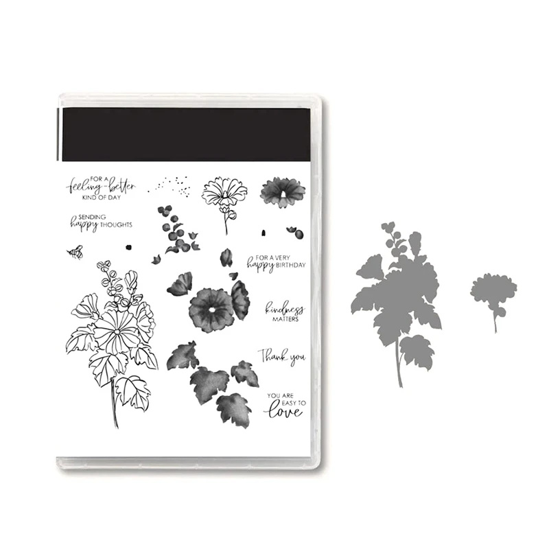 Dies And Stamp Decoration Stamping Card Silicone Stamp Decoration For Card Making For Gifts (5617)
