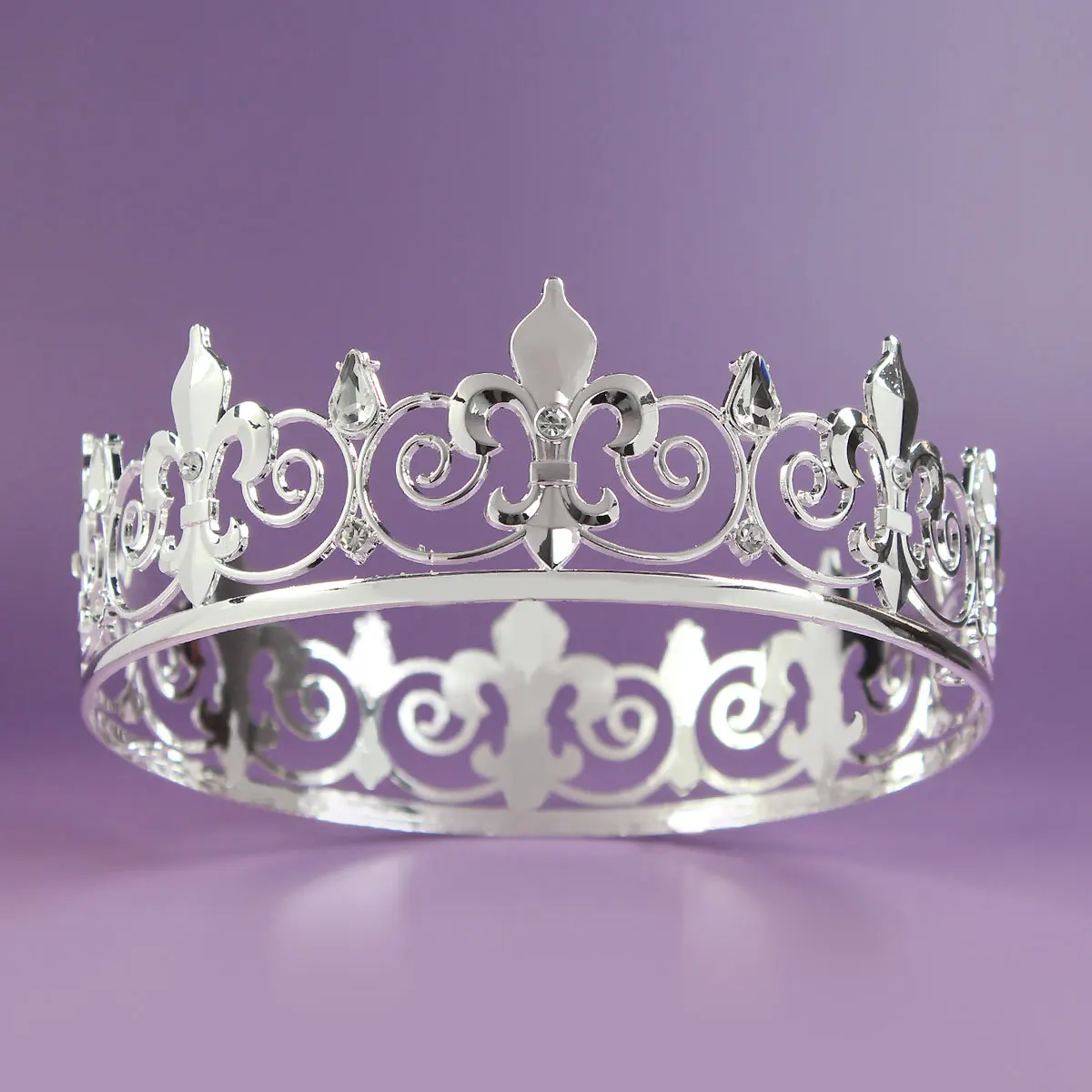 

Свадебный головной убор серебристого цвета, роскошный стиль, классический женский конкурс красоты, свадебная круглая корона