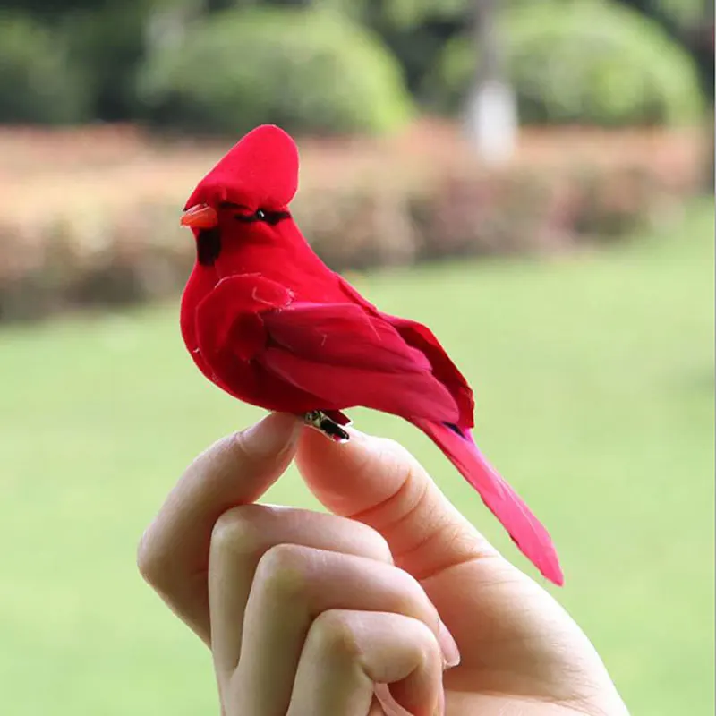 Bird Model Foam Creative Artificial Parrots Imitation Garden Decoration Home Decor Ornament Indoor Outdoor Plants Gift Accessori