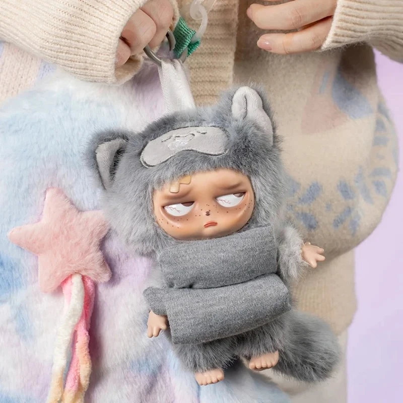 شهم Grumpipi بدون نوم إلى Dreamland صندوق أعمى Grumpipi V2 أنيمي الشكل مفاجأة حقيبة الفينيل الوجه دمية المفاتيح لعب فتاة هدية