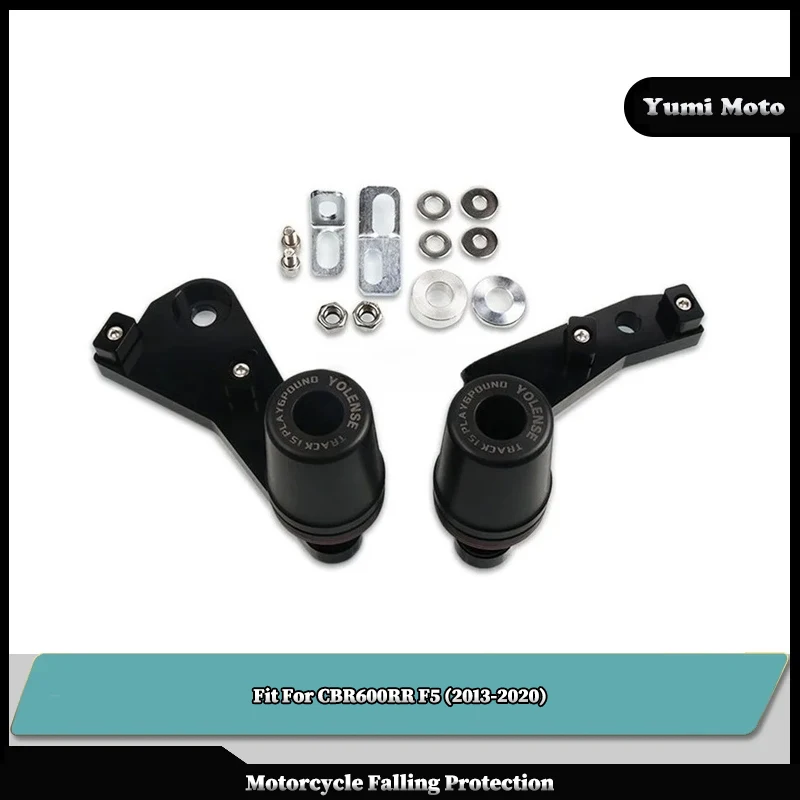 

Motorcycle Falling Protection Frame Slider Fairing Guard Anti Crash Pad Protector Fit For HONDA CBR 600RR CBR600RR F5 2013-2020