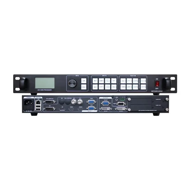 Leds All-in-one Led Screen Video Processor AMS-LVP915 and TS802D Similar Novastar VX400 for Led Display Screen