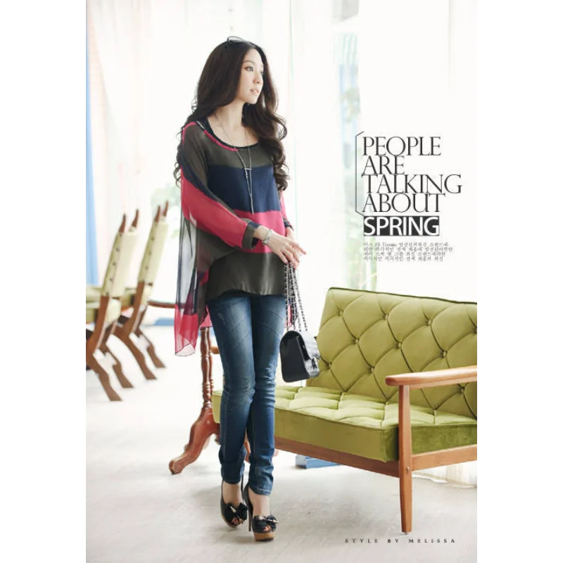 Moda feminina boêmio chiffon c - Winter Sun Clothing avaliação e preço