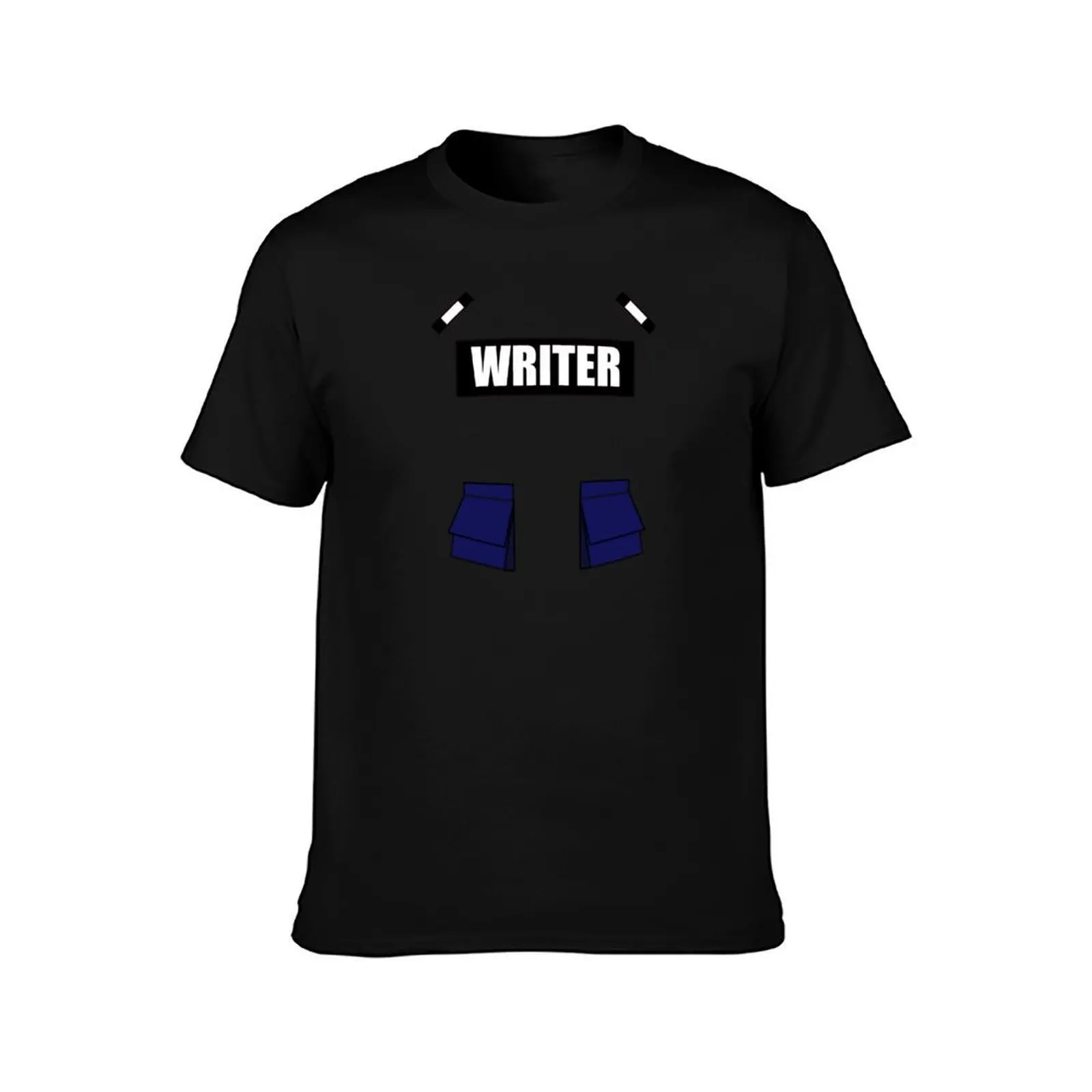 Castle Writer Bulletproof Vest T-Shirt Running Performance Short Sleeve Tee T-Shirt