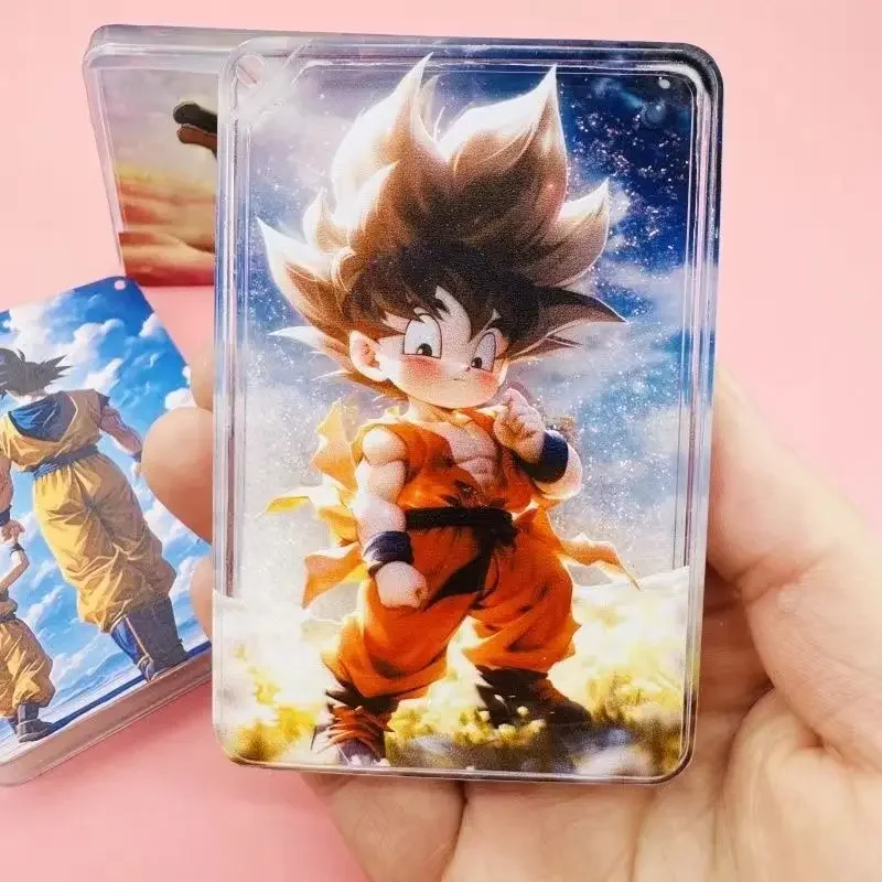Anime dos desenhos animados dragon ball daima areia movediça mahjong goku vegeta majin buu acrílico placas de pé ornamento desktop amigo presentes
