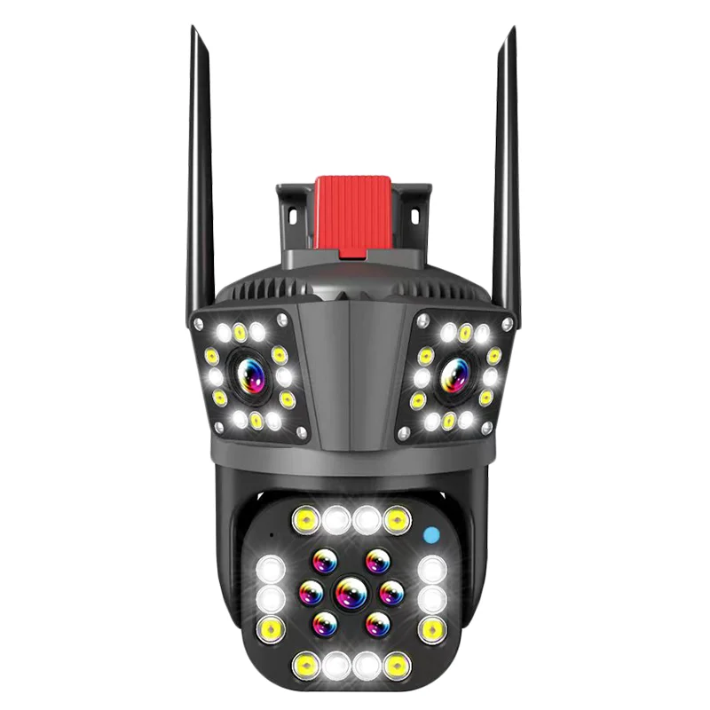 

6MP V360pro APP Triple Lens Wireless WIFI PTZ IP Dome Camera Full Color AI Humanoid Detection Home Security CCTV Monitor