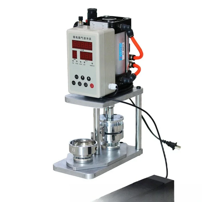 Tinplate badge machine, rotary pneumatic badge, badge press machine