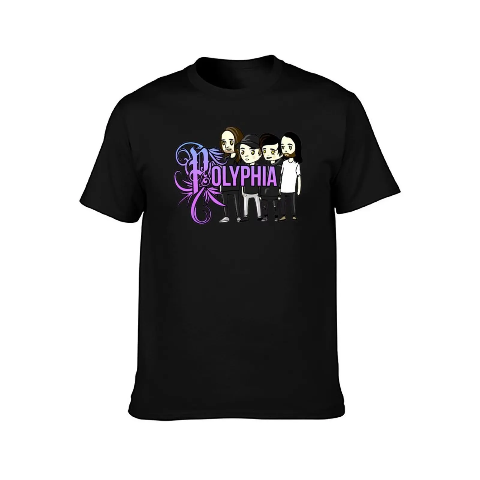 Polyphia Playing God Merch Polyphia Playing God T-Shirt, Cool Short Sleeve T Shirt, Loose Casual Summer Unisex Top