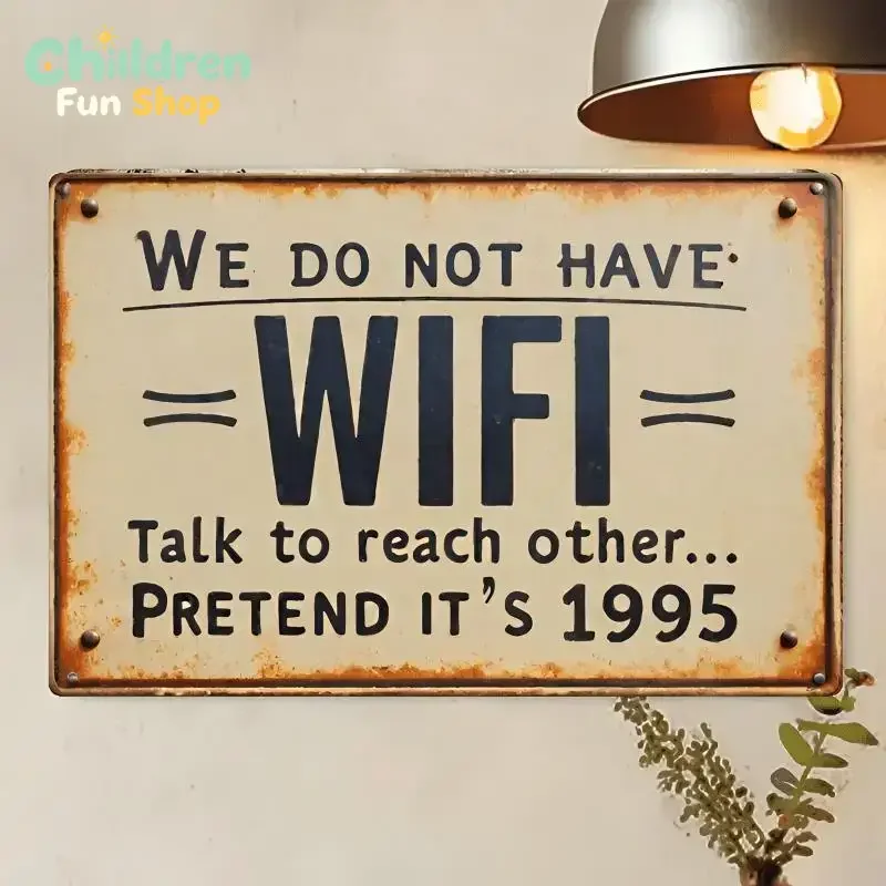 Vintage Metal Sign 