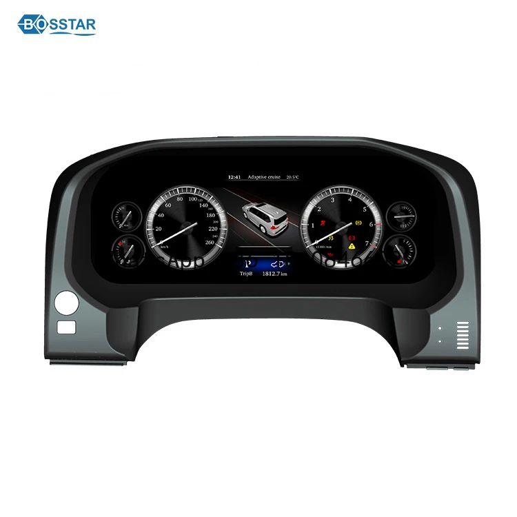 

12.3 inch LCD car speedometer LCD dashboard car speedometer for toyota prado linux system