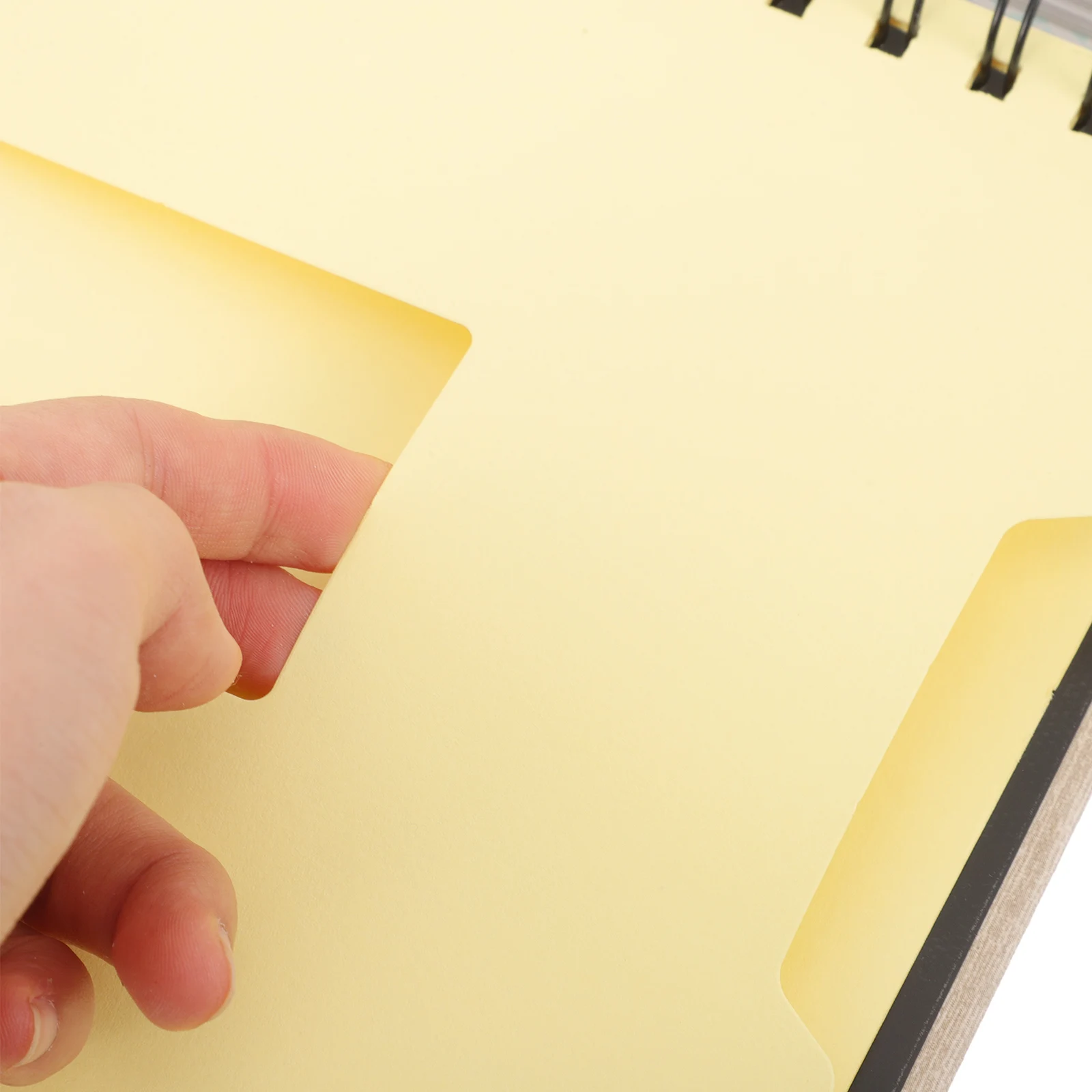 1 個のチケットコレクションブック プレミアム素材のレシートオーガナイザー 写真チケット請求書の保管用 ホームオフィス用 ライトグリーン