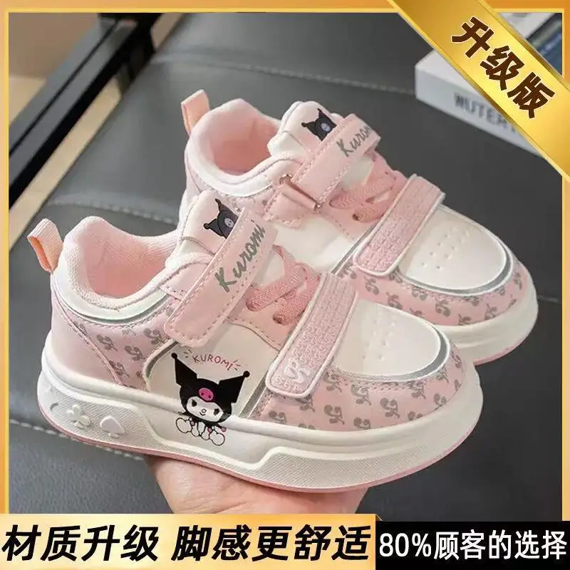 

Autumn New Children's Anime Cartoon Versatile Casual Shoes Girls Kawaii Fashion Sports Shoes Kuromi Student Board Shoes