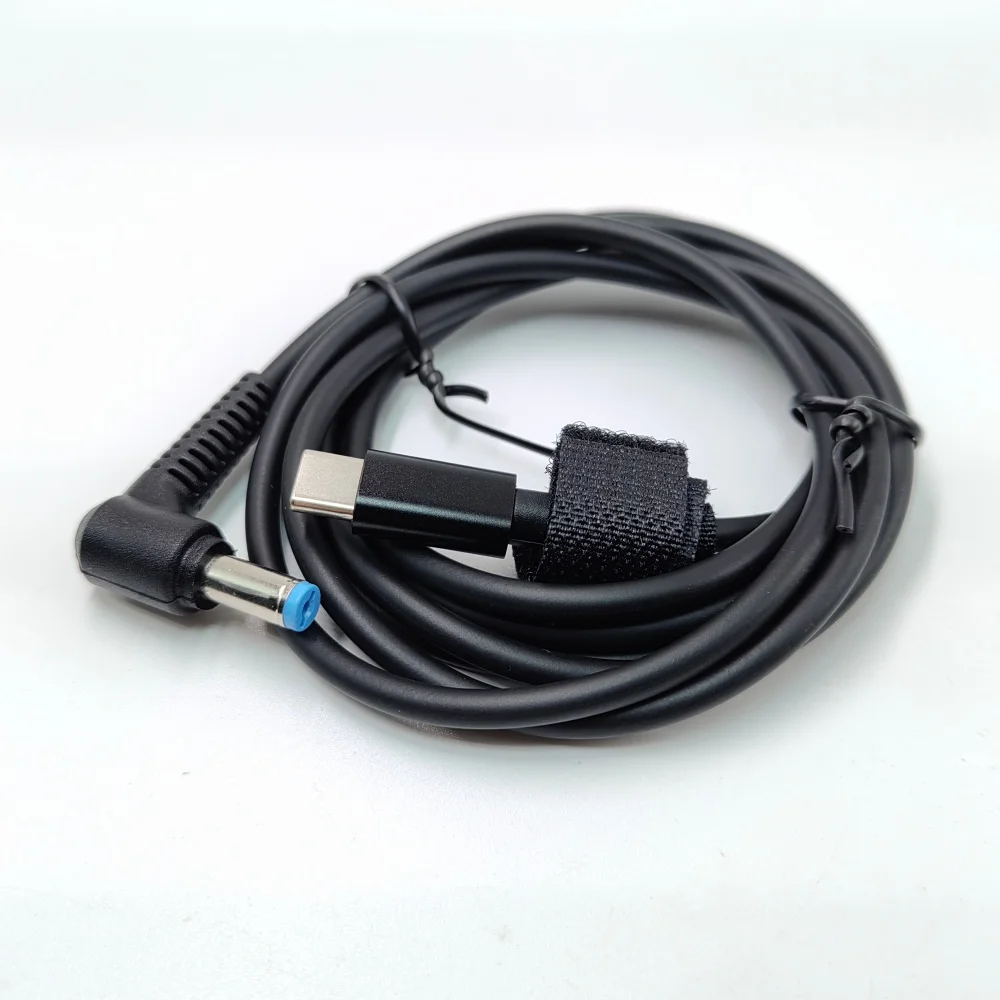 65W PD USB Type C Input to 90 Degree DC 5.5 x 1.7 mm Power Charging Cable for Acer Aspire E15 E1-532-2635 E1-571 E1-531 E3 E5