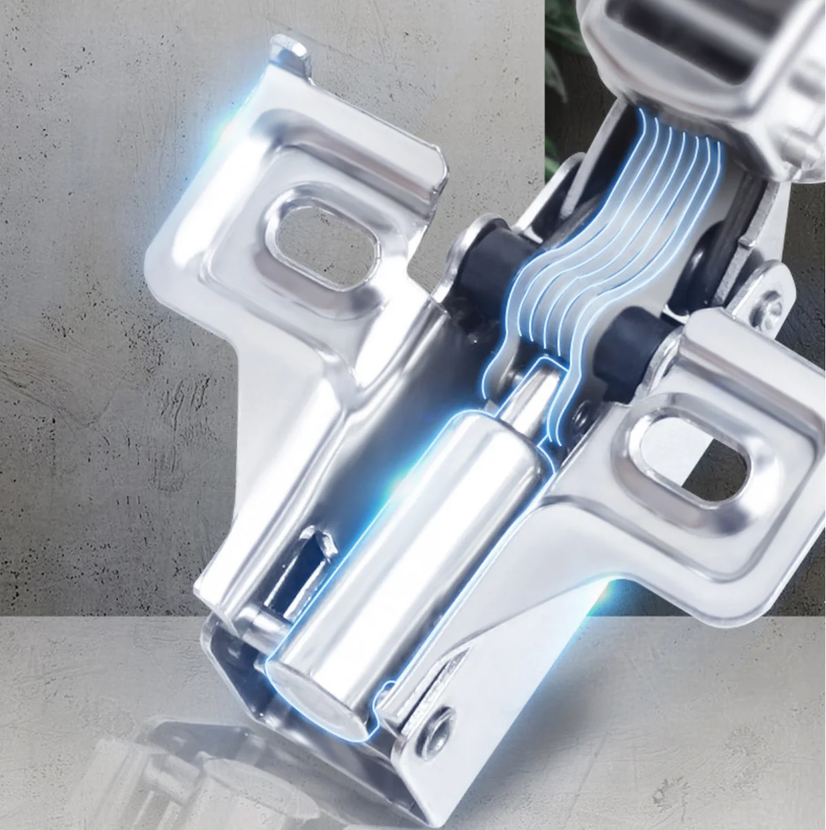 10Pcs Hydraulic Short Arm Cabinet Hinge