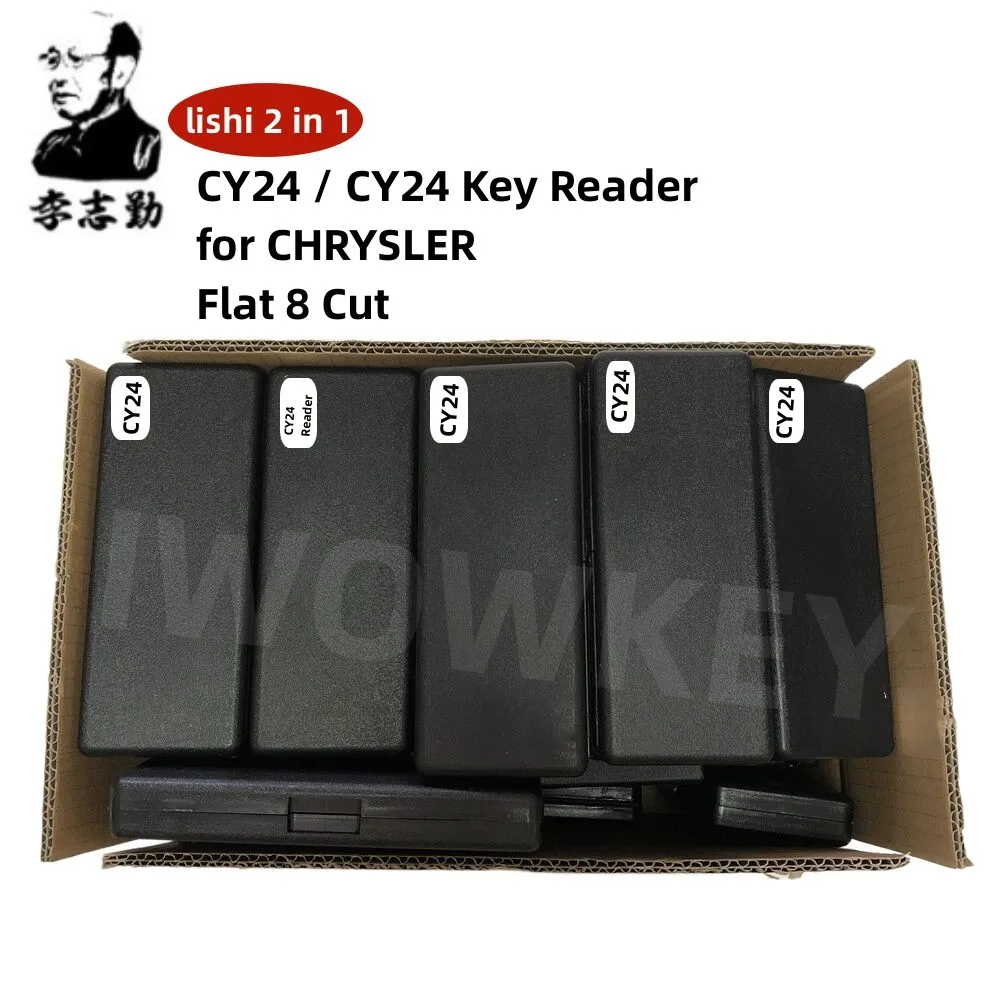 

Lishi CY24 2in1 /CY24 Key Reader Decoder for CHRYSLER Profile CY24/CY22 (Flat 8 Cut) lishi 2 in 1 Locksmith Tool