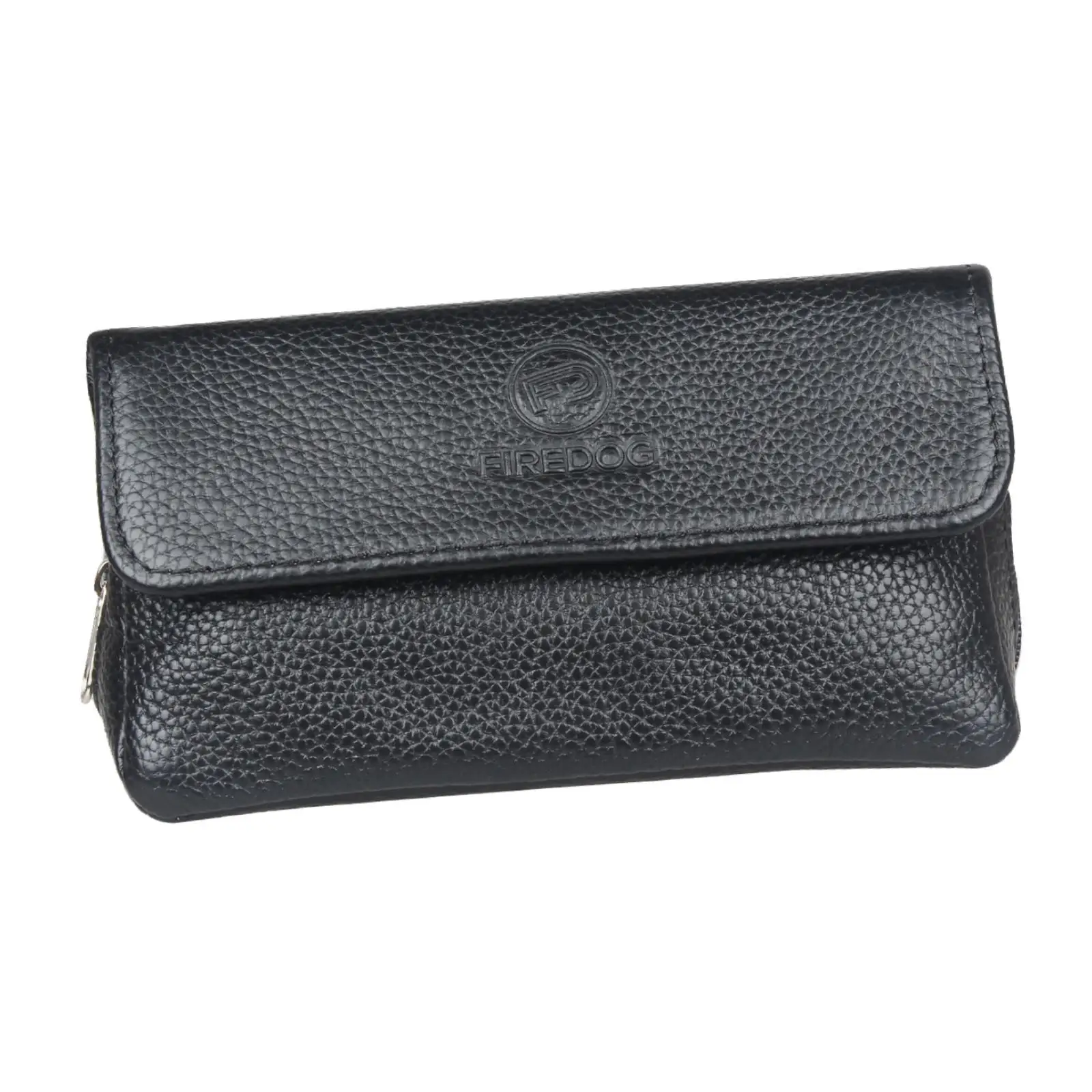 

Small Zipper Pipe Pouch Travel Organizer Soft PU Leather Storage Bag for Tobacco Pipes and Tools