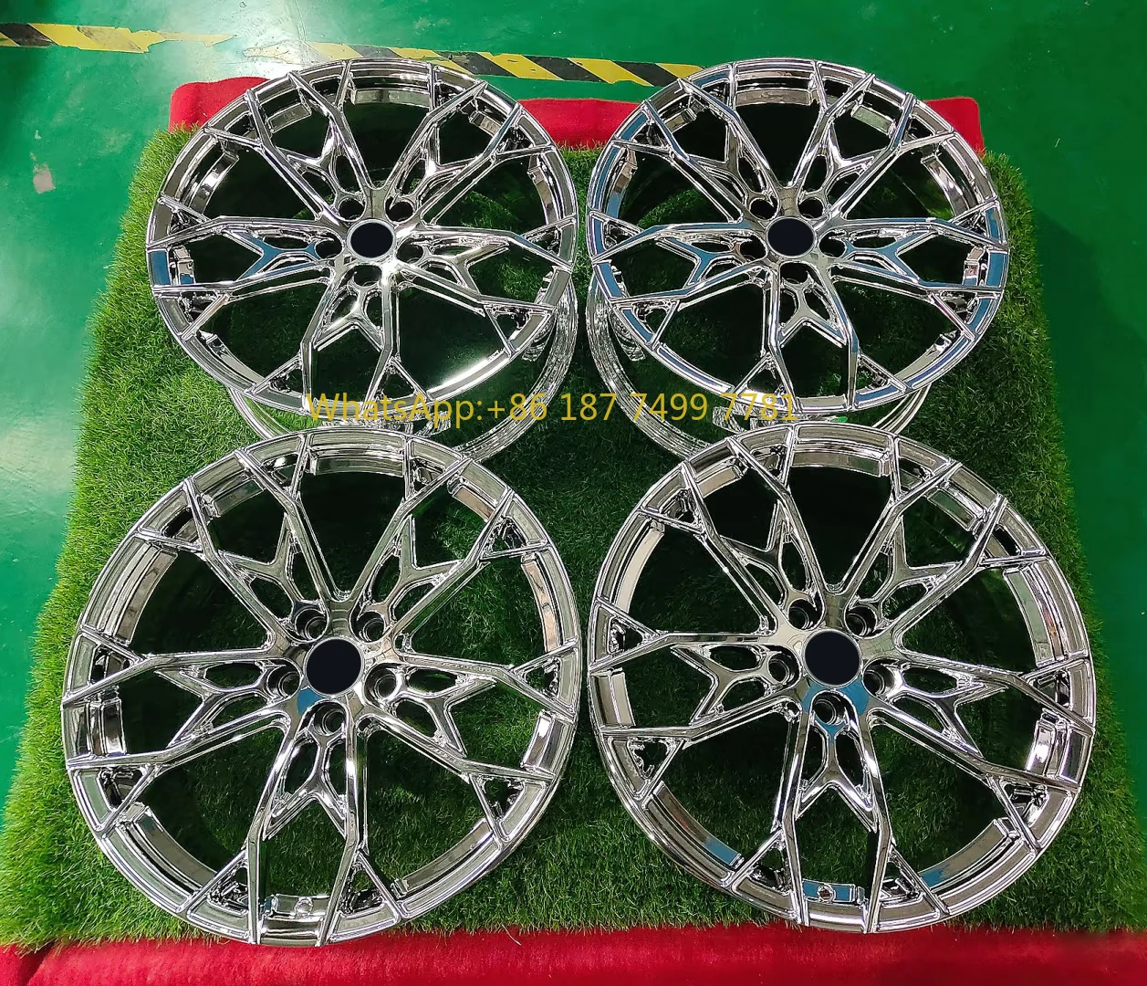 

18 19 20 21 22-дюймовые диски из кованого сплава с порошковым покрытием, хромированные зеркальные диски 5x130 5x112 5x120 5x114,3 для. . . . Колеса автомобиля