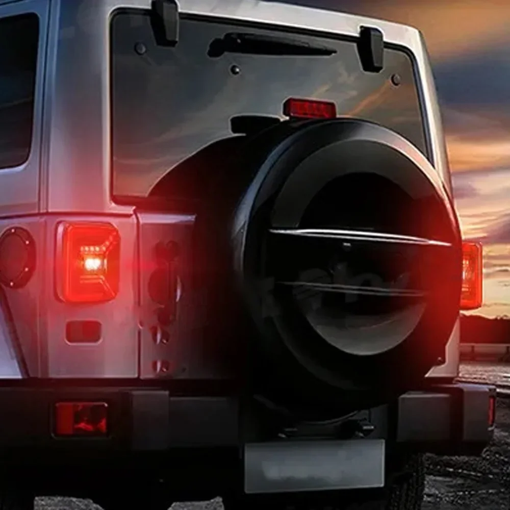 

For Jeep Wrangler 2018-2024 Auto Taillight Assembly Upgrade Highlight Flashing All New Style LED Turn Light Car Tool Accessories