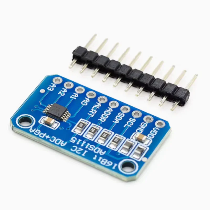 1PCS  The new ADS1115 ultra-small 16-bit precision ADC development board module 4-channel price discount