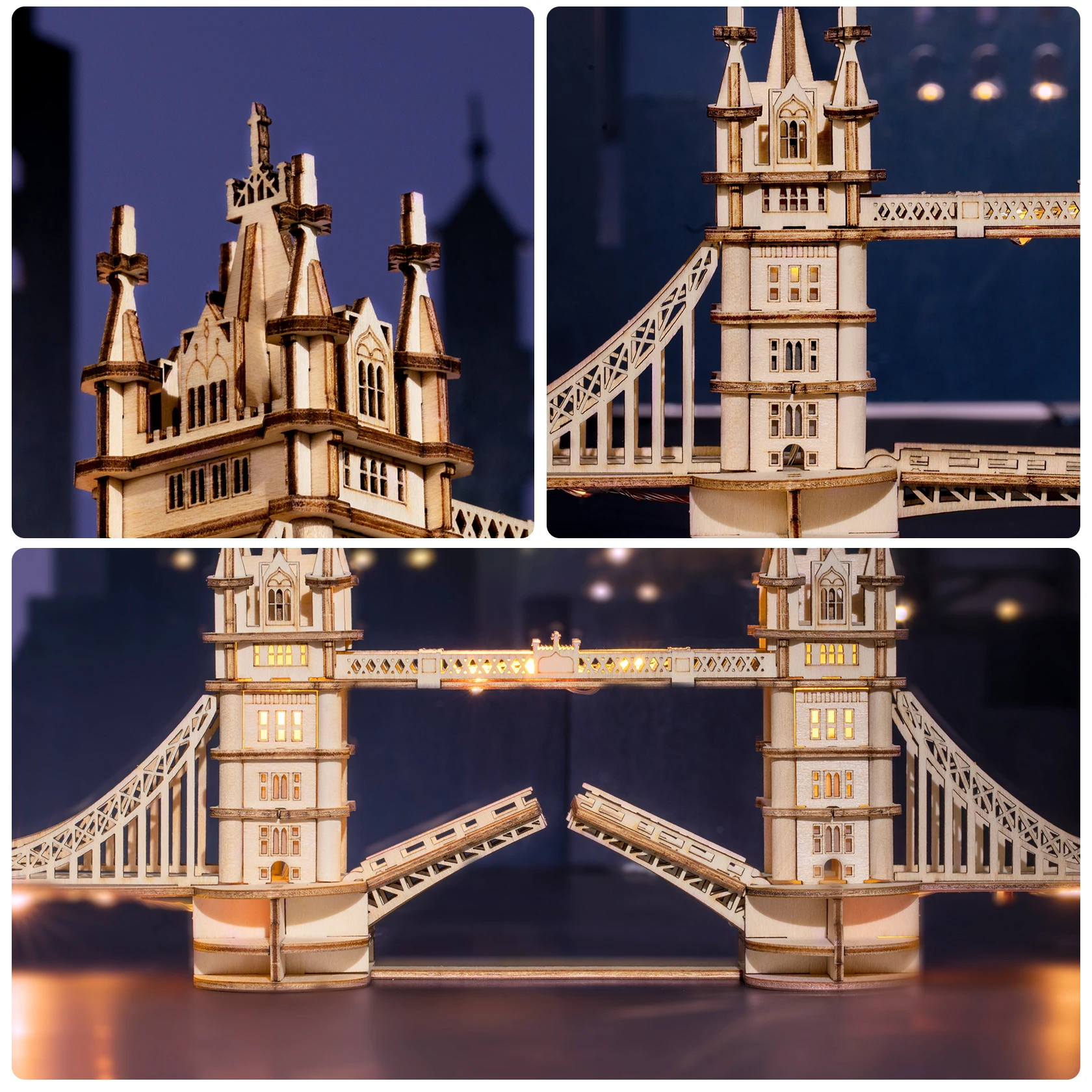 Rolife DIY Wooden 3D Puzzle To - Lighting Decor Woodbridge 评论和价格