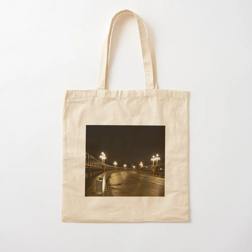 

Pasadena Colorado Street bridge at night Tote Bag tote bag women university shopper bag canvas shopping Canvas Tote