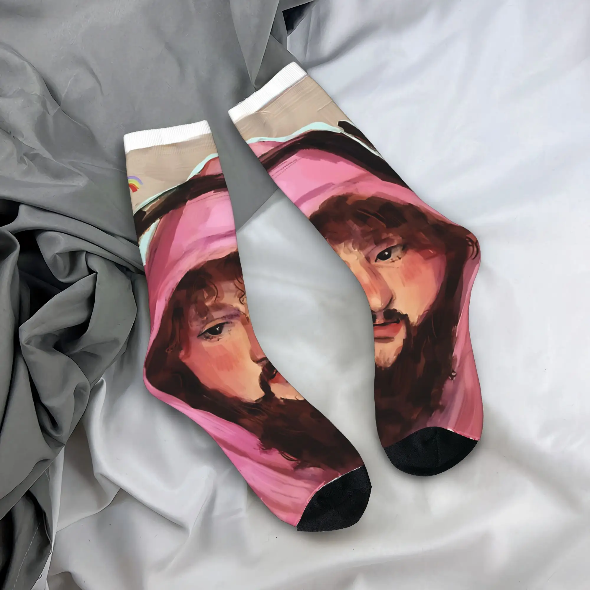 

Носки Caseoh, повседневные чулки, дышащие носки для скейтборда, весенние дизайнерские носки против пота