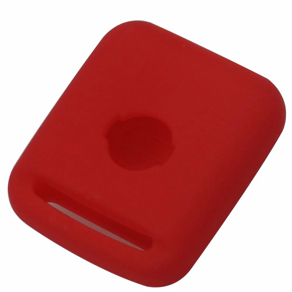 jingyuqin 2 Buttons Remote Car Key Cover Case Fob Silicone For Nissan Qashqai Micra Navara Almera New