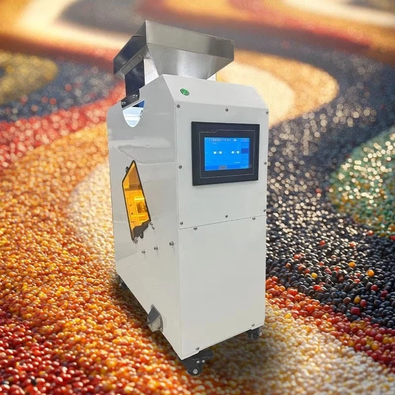 LST Mini Coffee Beans Rice Garin Color Sorting Optical Cereal Salt High Efficiency 99.9% Sorting Rate Machine