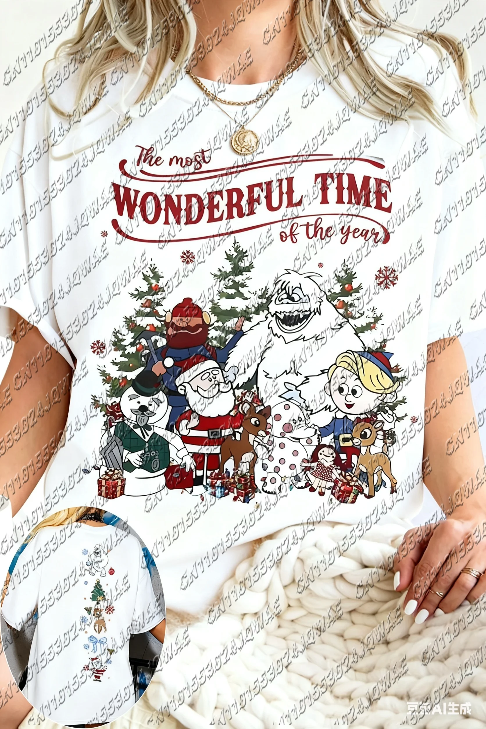 ديزني هالوين عيد الميلاد جديد لطيف خمر رودولف عيد الميلاد البلوز الرجال النساء أزياء عارضة زوجين قصيرة الأكمام تي شيرت