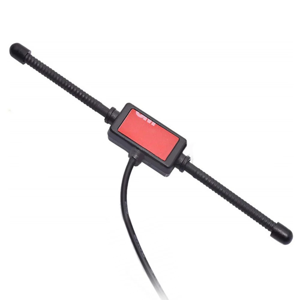 Antena Universal para parabrisas de coche, amplificador de señal de Radio AM FM, amplificador de Radio oculto, Antena activa para camión, estéreo de 12V, B0H2