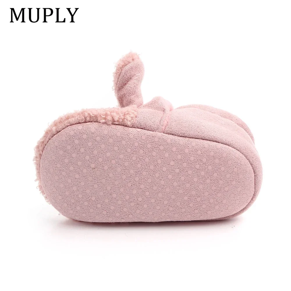 New Arrival Toddler Newborn Baby Cute Shoes Baby Girls Boys Slippers Prewalker Keep Warm Anti-Slip Winter Animal First Walker