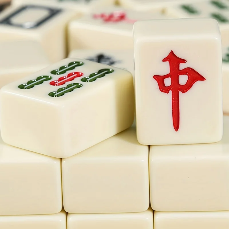 Household36 # Model Mahjong Home Party Board Games144Card Medium