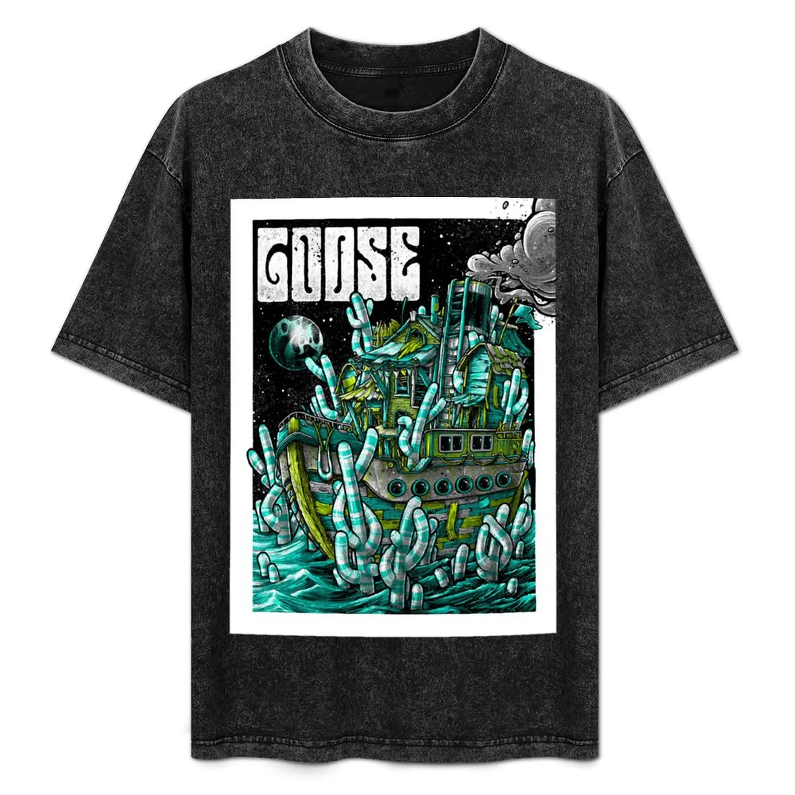 

Goose rock band T-Shirt anime tshirt Blouse vintage t shirt men