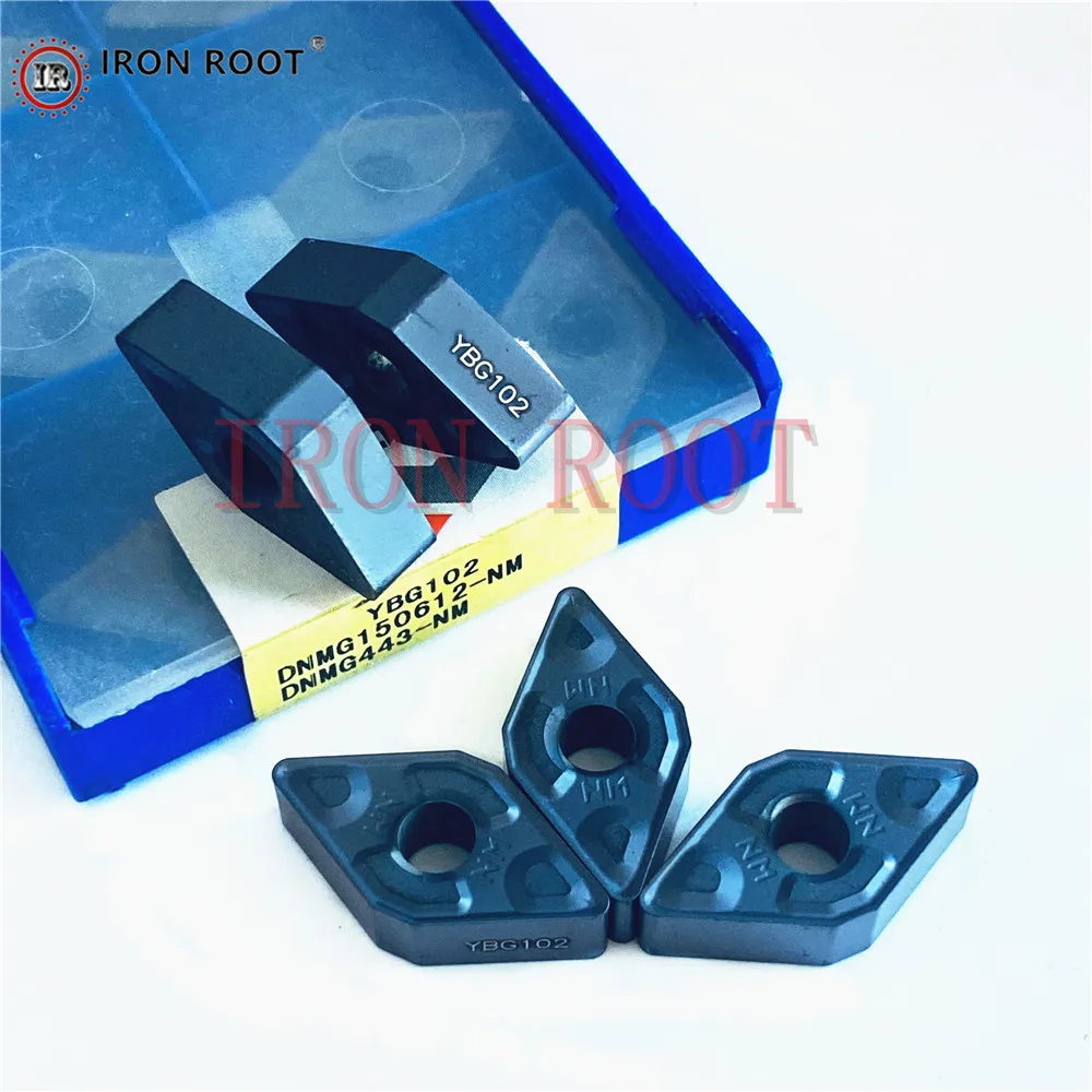 

DNMG442-PM DNMG150608PM, DNMG443-NM, DNMG150612-NM YBG102 CNC Tool Indexable Turning Tool Insert CNC Carbide Insert