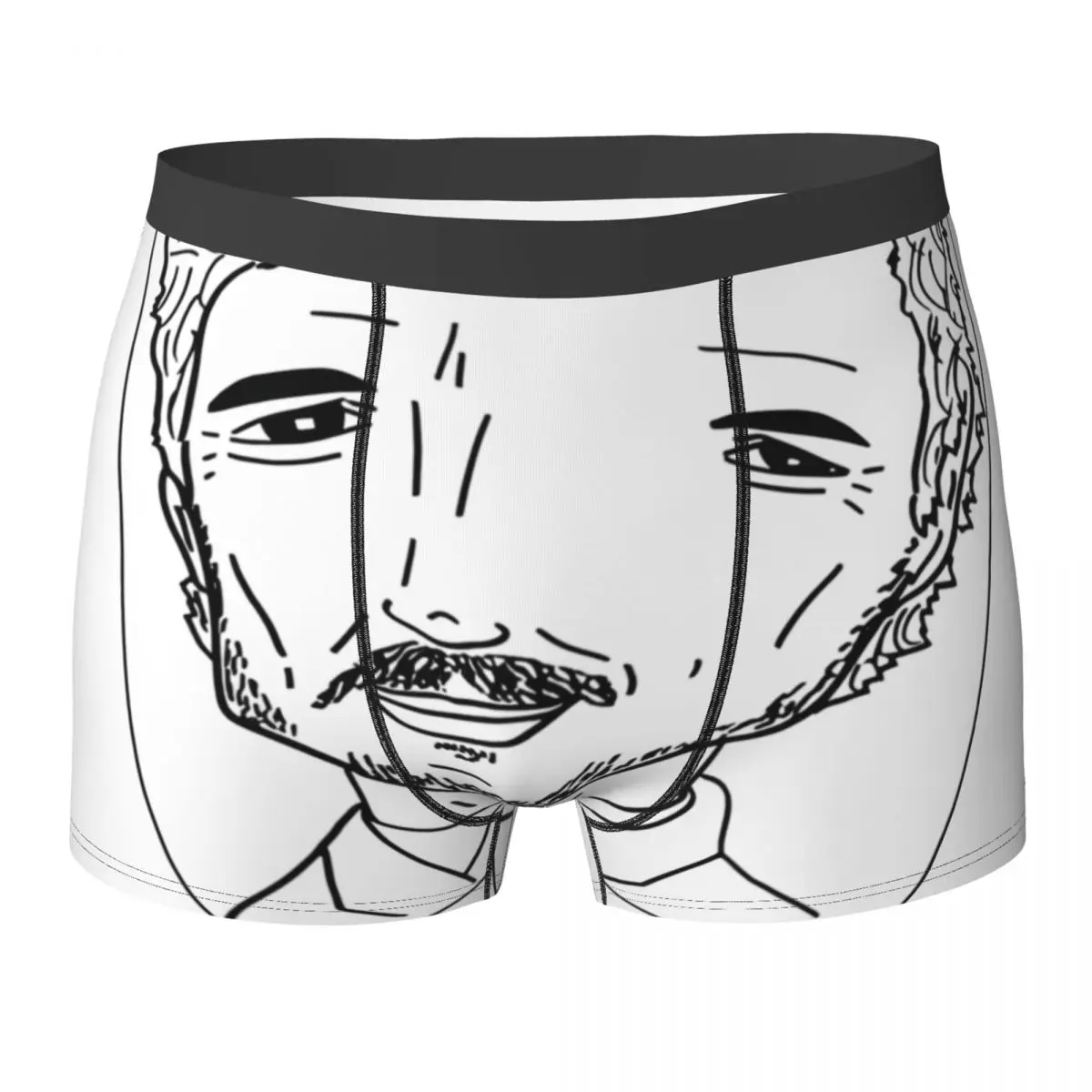 

Badly Drawn Celebrities-Педро Паскаль, нижнее белье, модные трусы-боксеры с принтом, дышащие мужские трусы, большие размеры 2XL