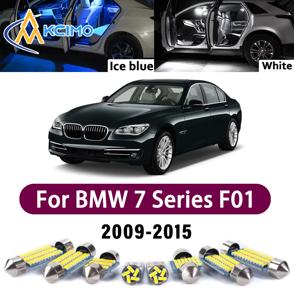 

High-Quality Light Bulb For BMW 7 Series F01 F02 2009-2015 LED Interior Dome Trunk Reading Mirror Error-Free Safer Lights