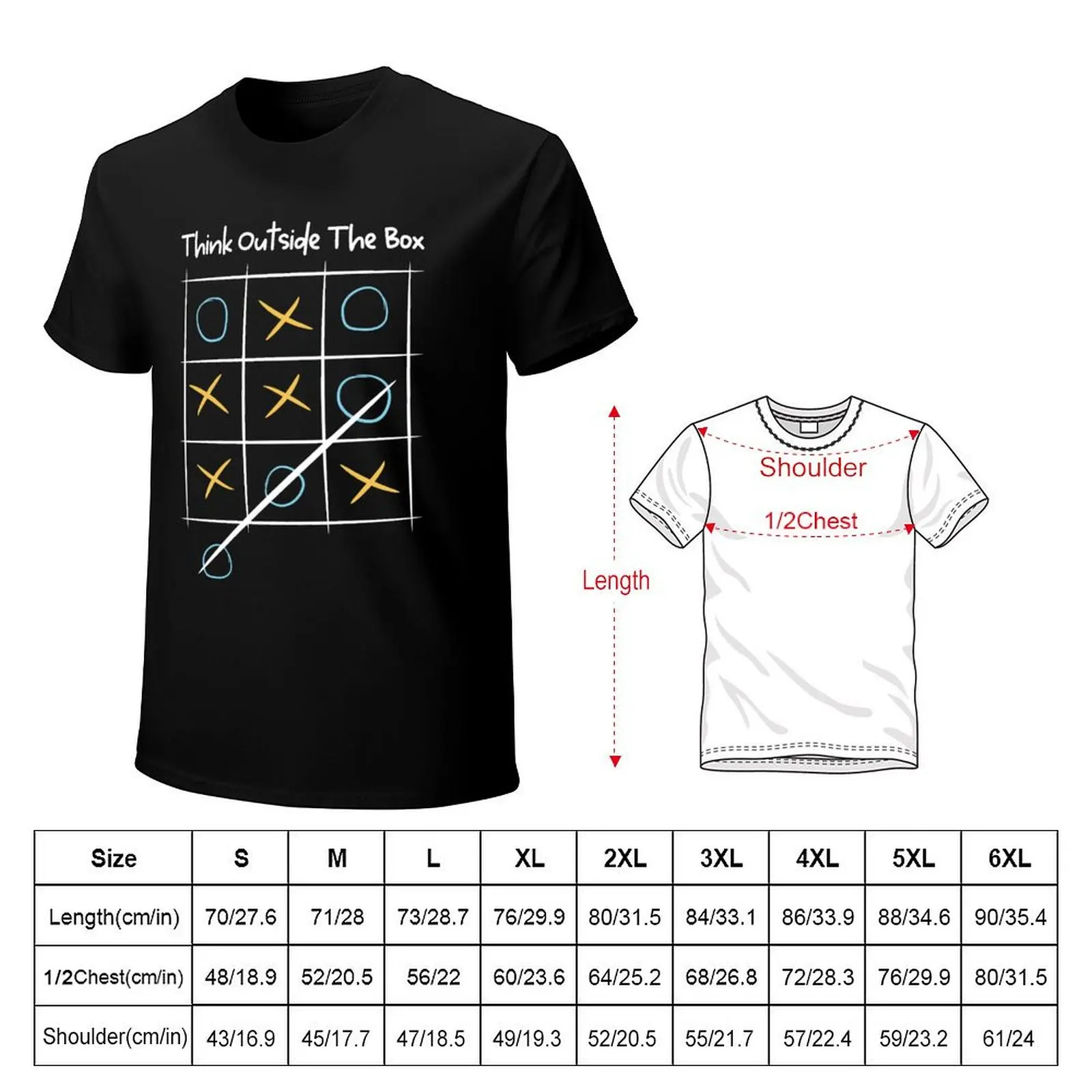 Think Outside The Box Quotes For Abstract Thinkers T-Shirt anime t shirts for man T-Shirt