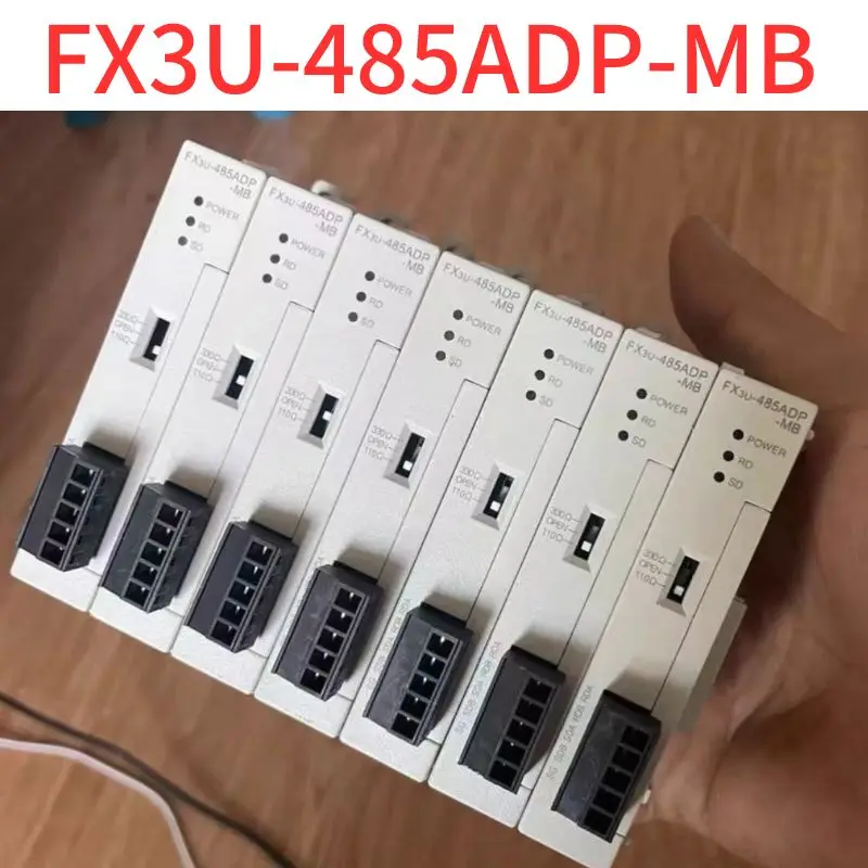 

Second-hand The PLC module FX3U-485ADP-MB has good functionality
