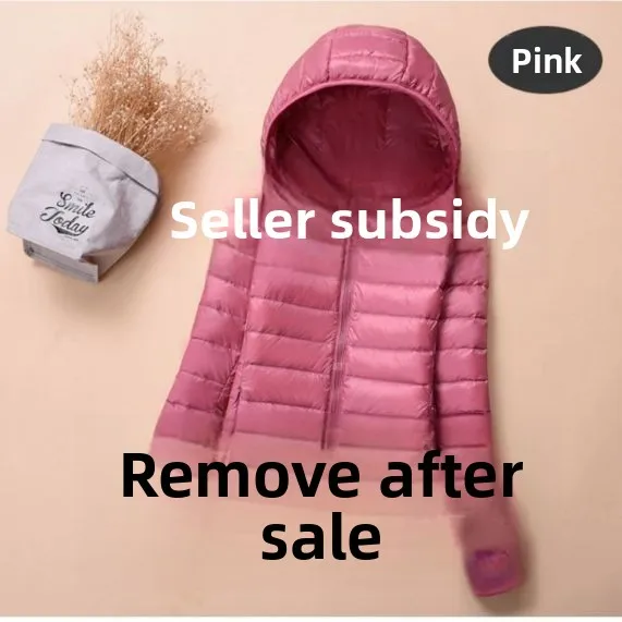 

Lightweight ort down Jaet Women's Stand Collar Hooded Slim Fit plus Size Winter Outerwear Sli Warm Thiened Cotton Coat