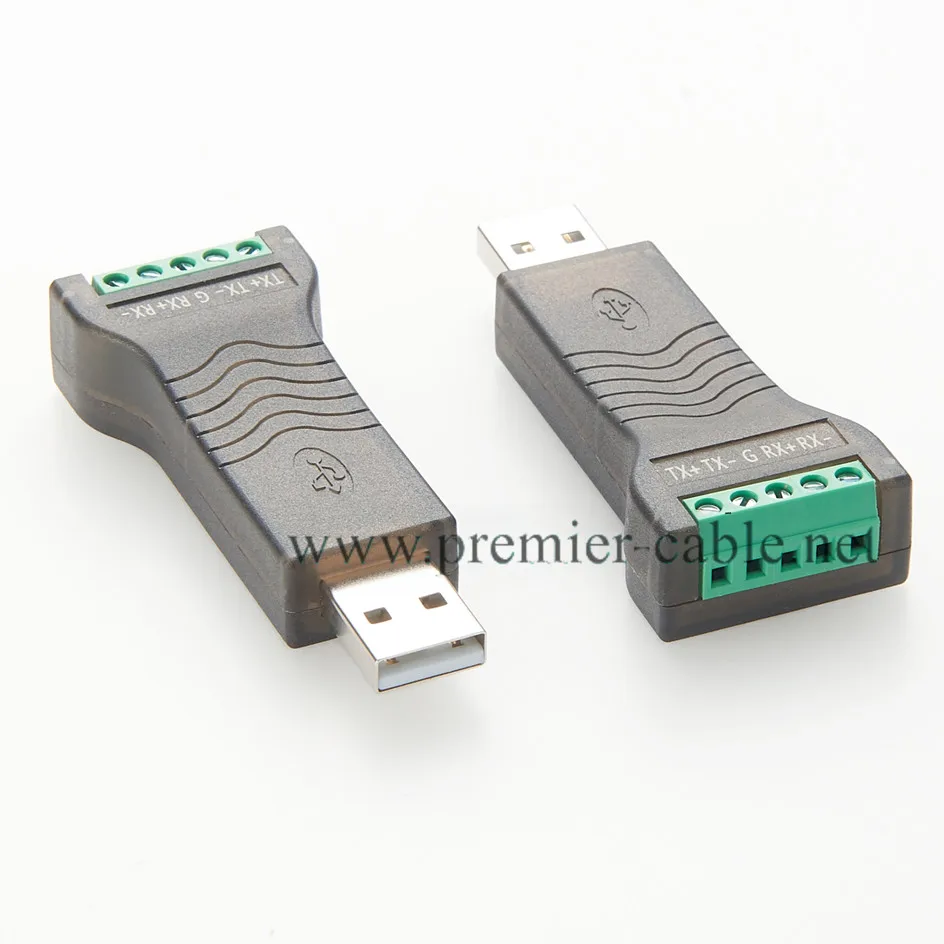 USB to RS485 RS422 Serial Adapter with FTDI Chip FT232 5Pin Terminal Block Converter Industrial USB To RS485 Converter