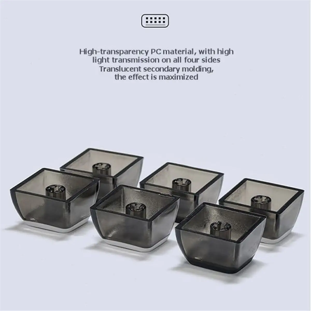 goodidea 132 Keys Keycaps PBT PC Keycap for Cherry Gateron MX Switches Keyboards CBSA Game Keyboard